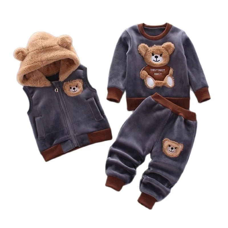 2024 Spring New Kids Clothing Sets Children Long Sleeve Suits Baby Girls Bow Sweatshirt+Pants 2Pcs Toddler Versatile Outfits.