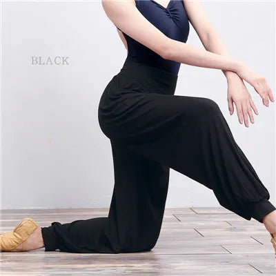 Running Sport Pants Woman Fitness Yoga Pants Yoga Legging Dance Pants High Waist Stretch Slim Ballet Pants Ladies