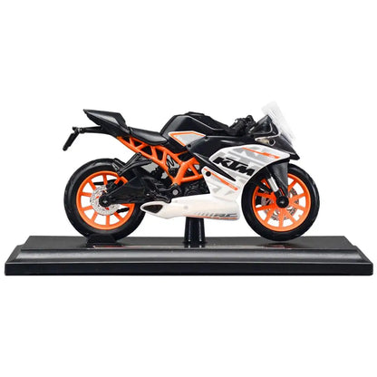 Maisto 1:18 KTM RC 390 Static Die Cast Vehicles Collectible Hobbies Motorcycle Model Toys.