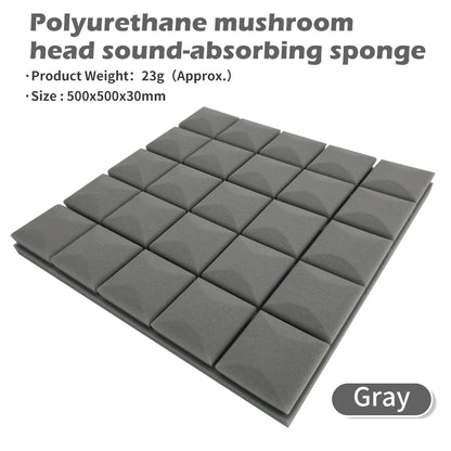 200x200/150x150mm 3/5/10/15mm ESD Anti Static Pin Insertion High Density Foam Soundproofing Foam Sound-Absorb Noise Sponge Foam