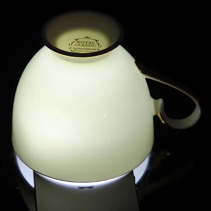 Grace Bone China Coffee Set White Gold Porcelain Tea Set Advanced Pot Cup Ceramic Mug Sugar Bowl Creamer Teapot Milk Jug Teaset