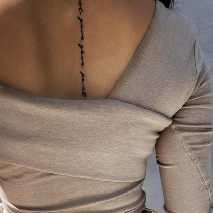 Women Autumn Winter T shirt Off Shoulder Oblique Neck Strapless Backless Long Sleeve Solid Color Ladies Slim Shirt femme