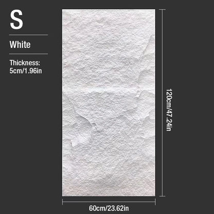 4pcs 120x60cm Home Decor 3D PVC Wood Grain Wall Paper Brick Stone Wallpaper 3D wall panel Living Room Bedroom Wall Sticker Decor