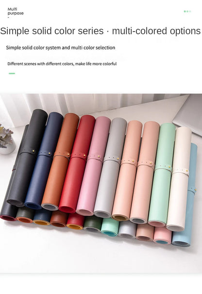 white mousepad Portable Mouse pad large Gaming Waterproof Non-slip PU Suede Desk Mat Computer Keyboard desk pad Mats.