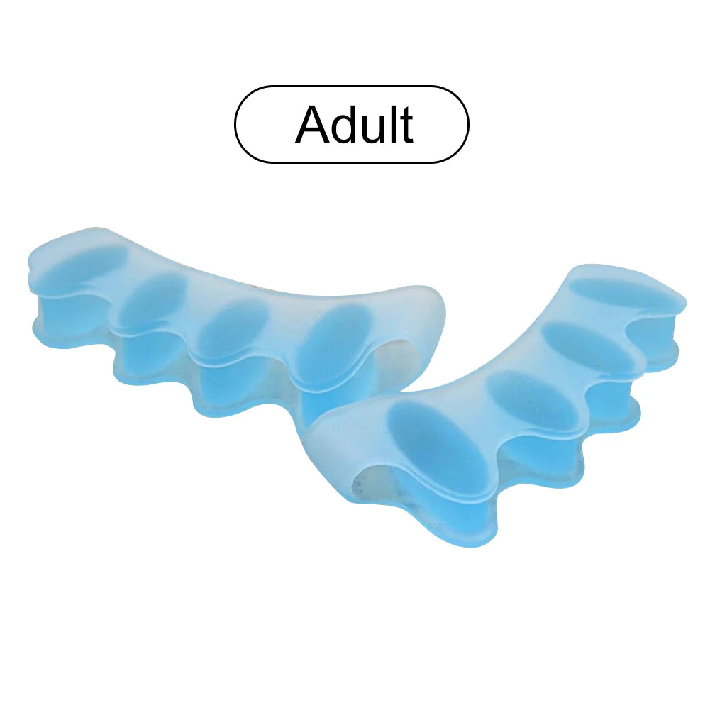 1 Pair Silicone Bone Thumb Orthotics Corrector Hallux Valgus Toe Separator Feet Care Thumb Orthotics Foot Care Tools 2020 S/L.