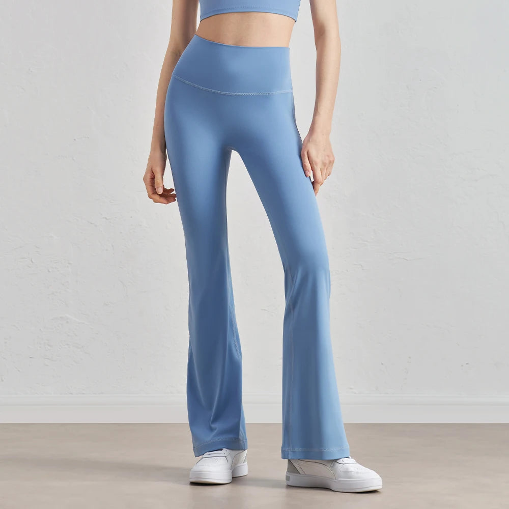 Nuls Young Series High Waist Women Yoga Pants Custom Leggings Bell-Bottoms Yoga Pants