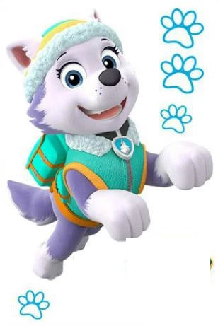 Disney 3D Cartoon  Pawed Wall Stickers For Kids Rooms Living Room Boys Girls Children Bedroom DIY Home Decor Patroling Car.