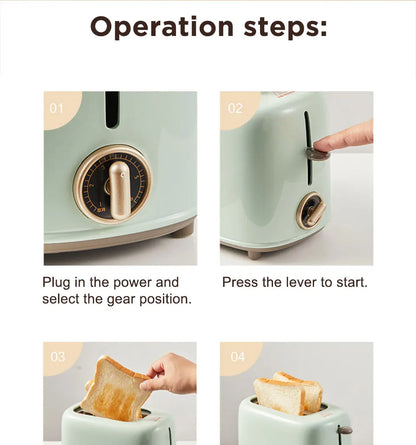 Bread Toaster  for sandwiches Waffle maker electric kitchen Double Oven 220V mini Toaster hot air convection for headed bread.