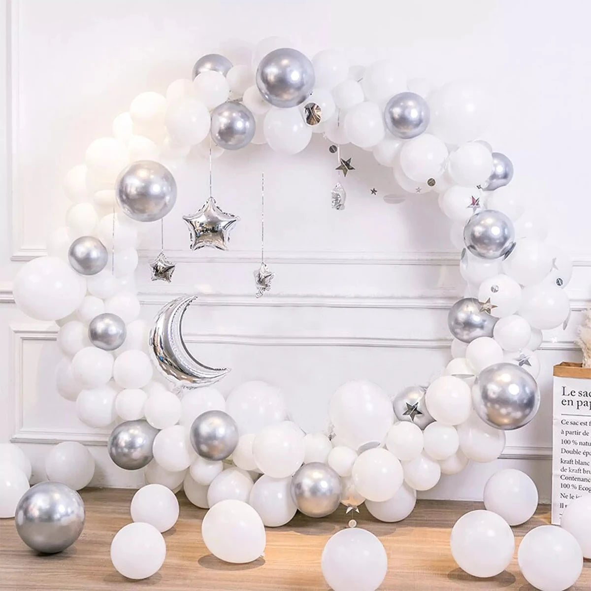 Runde Ballon Bogen Ballon Kreis Ständer Halter Rahmen Ring Geburtstag Ballon Dekor Hochzeit Party Dekorationen Baby Dusche Hintergrund.