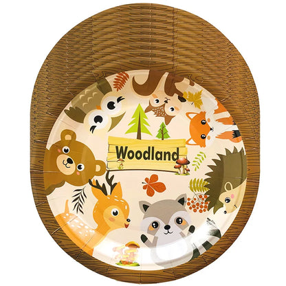 Waldtiere Party Dschungel Safari Geburtstag Party Dekor Waldkreaturen Dschungel Tier Wald Partyzubehör Babyparty.