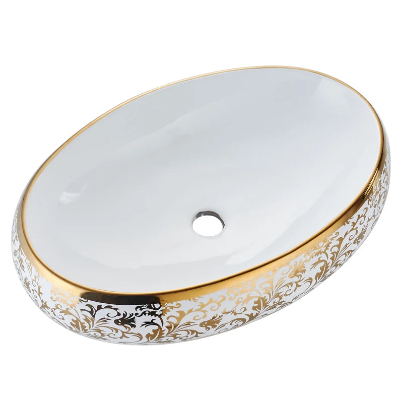 Kunst Keramik Bad Waschbecken Set Keramik Becken Platte Waschbecken Waschbecken Bad Wasserhahn Pop Up Becken Mischbatterie