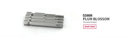 100mm Länge Torx Elektrische Schraubendreher Bit Sets S2 Harte Pflaume Kopf Wind Charge Bits Elektrische Bohrer Charge T8 T10 t20 T25 T30 T40