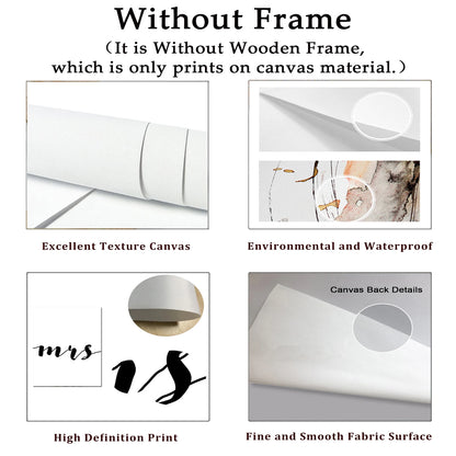 Customizable Abstract Landscape Mural Living Room Decoration Nordic Canvas Wall Art Pictures for Bedroom Modular Home Decor.