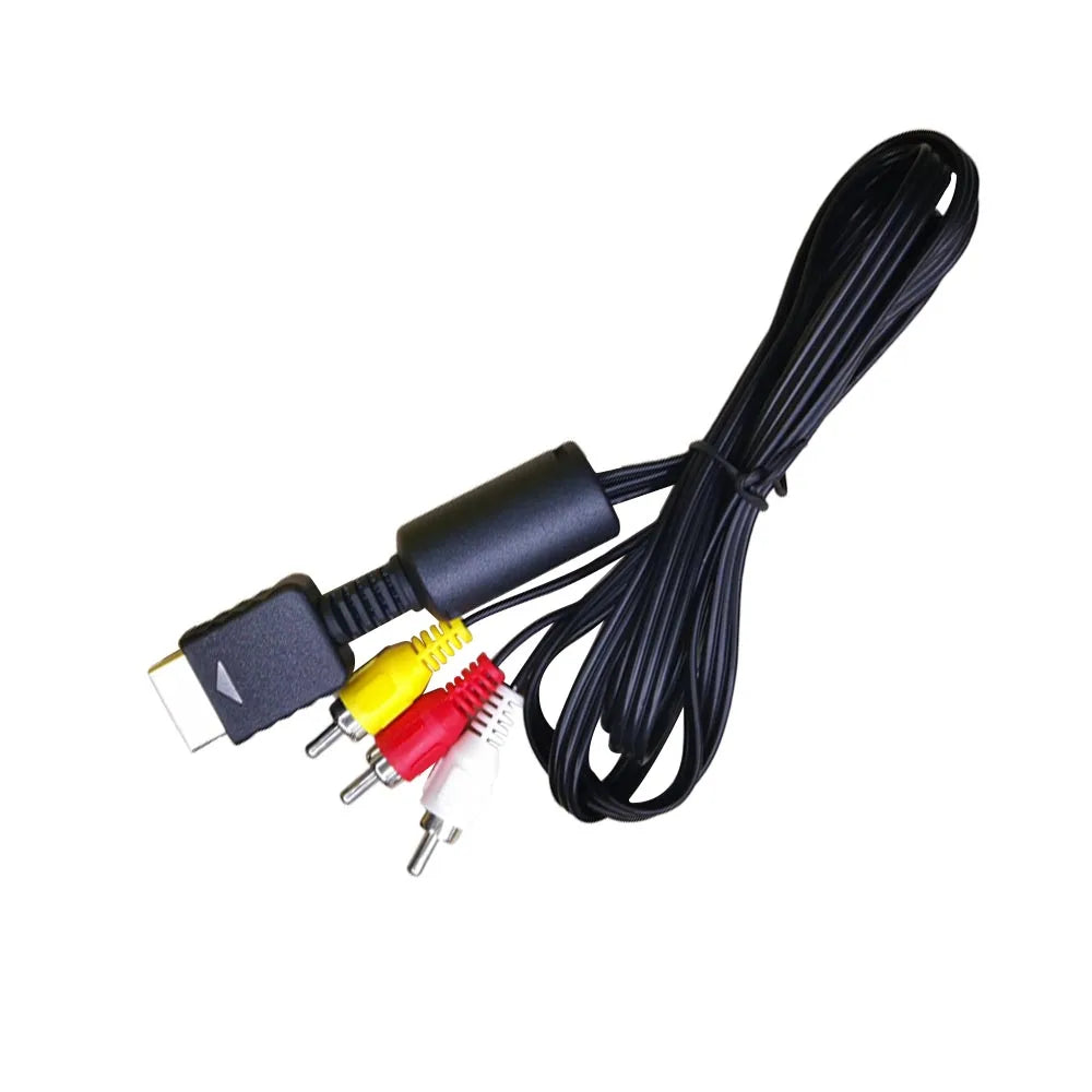 Audio Video AV Cable Game Composite 3 RCA Copper Wire PS2RGB PS2AV Multi For Sony Playstation1 2 3 PS1 PS2 PS3 Console.