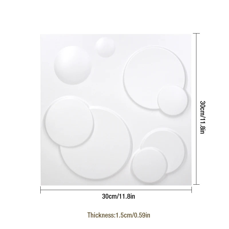 30x30cm 3D wall sticker decorative living room wallpaper mural waterproof 3D Wall Panel Mould bathroom kitchen 3D Mould ceiling