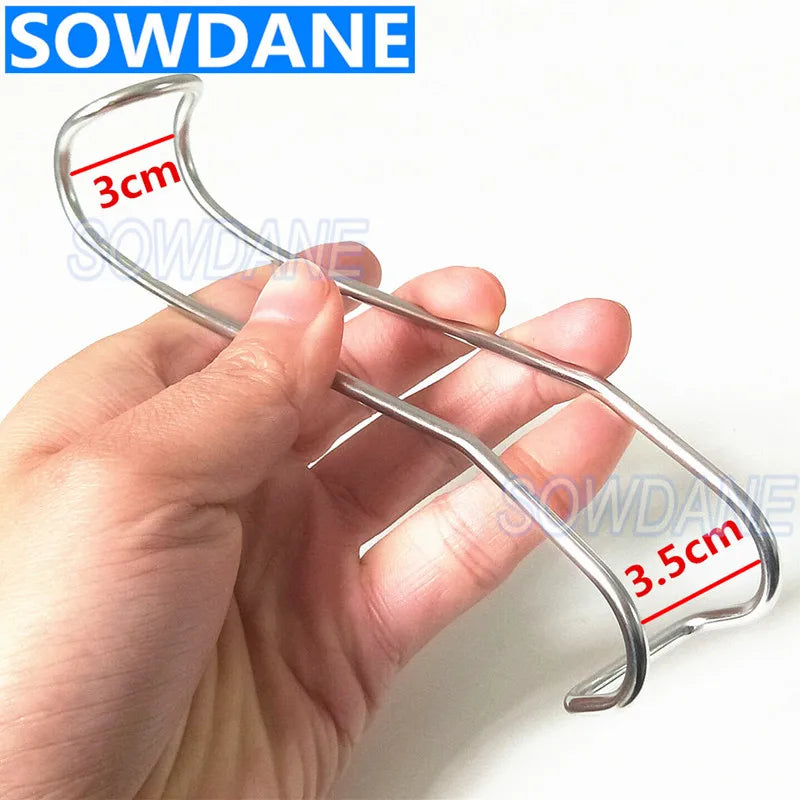 1 piece Dental Implant Lip & Cheek Retractor Orthodontic Surgical Mouth Opener Instrument Autoclavable Stainless Steel.