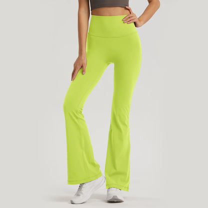 Nuls Young Series High Waist Women Yoga Pants Custom Leggings Bell-Bottoms Yoga Pants