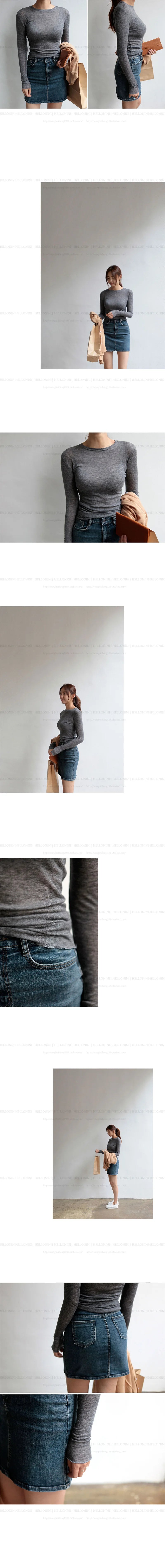 High Quality Plain T Shirt Women  Elastic Basic T-shirts Female Casual Tops Long Sleeve Sexy Thin T-shirt see through.