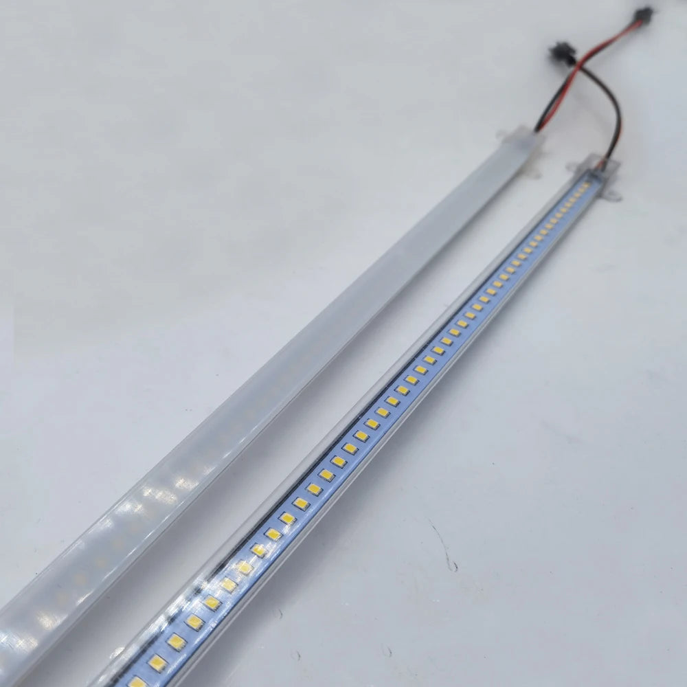 LED Tube Light 220V High Brightness 2835 50cm 72LEDs LED Bar Lights Fluorescent Tubes for Showcase Cabinet Kitchen Lighting.