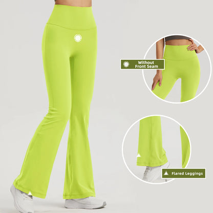 Nuls Young Series High Waist Women Yoga Pants Custom Leggings Bell-Bottoms Yoga Pants