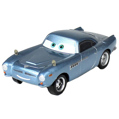 Cars Disney Pixar Cars 2 3 Toy Lightning McQueen Mater Sheriff Alloy Metal Model Car 1:55 Metal Toys Vehicles Boy Children Gifts.