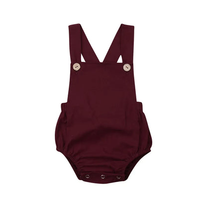 11 farbe Neugeborene Jungen Mädchen Body Sommer Taste Overall Striped Beiläufige Sleeveless Backless Solide Outfits Kleidung