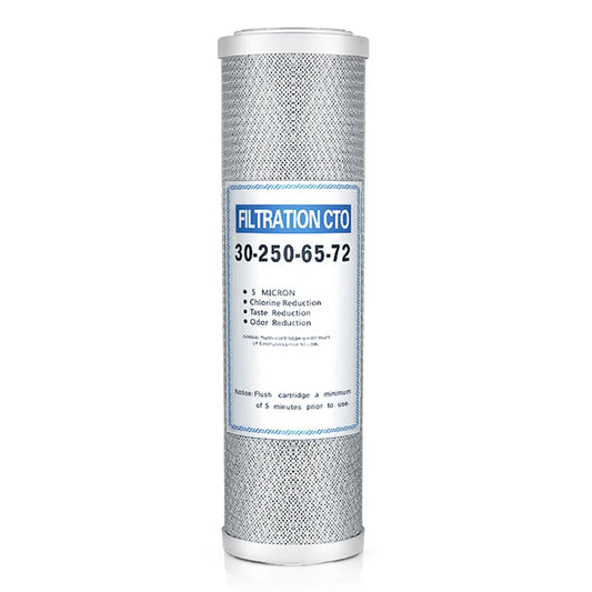 1pcs 10 Inch Universal Water Filter Activated Carbon Cartridge Filter CTO Block Carbon Filter Water Purifier