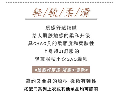 2025 Autumn New High-Waist 100%Pure Wool Pleated Long Skirt Women's Knit Base Skirt Fashion Pack Hip A-Line Cashmere Large Skirt.