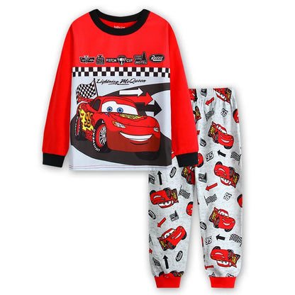 Kids Pajamas Children Sleepwear Pixar Cars Lightning McQueen Baby Pajamas Sets Boy Girl Pyjamas Pijamas Cotton Nightwear Clothes.