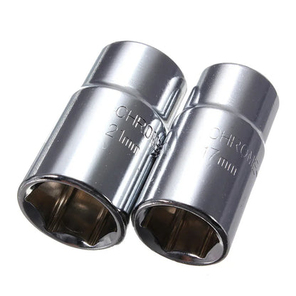 Teleskop-Radschlüssel, Schraubenschlüssel, Radschlüssel mit Steckschlüssel, Autoreparaturwerkzeuge, 17/19, 21/23 mm