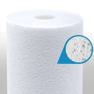 4.5" x 20" Polypropylene Sediment Water Filter Cartridge 25 micron to 1micron DGD-2501-20
