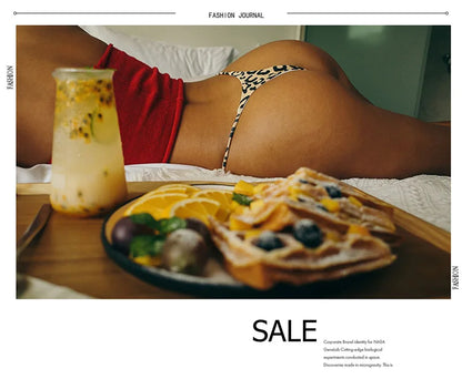 Cotton G String Leopard Women Panties Flower Sexy Briefs Thong T-back Underwear Low Waist Seamless Femlae Lingerie Size S-XXL.