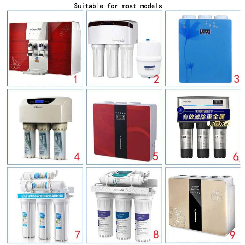1pcs 10 Inch Universal Water Filter Activated Carbon Cartridge Filter CTO Block Carbon Filter Water Purifier