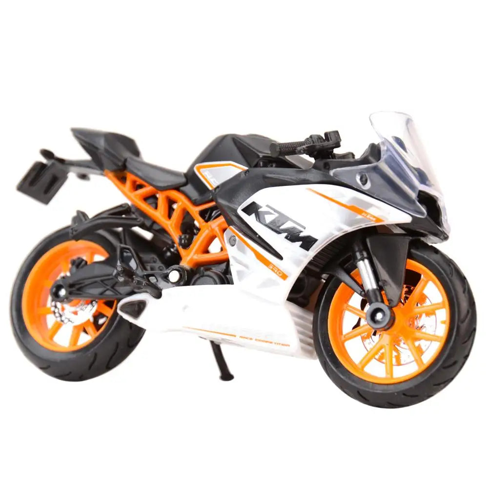 Maisto 1:18 KTM RC 390 Static Die Cast Vehicles Collectible Hobbies Motorcycle Model Toys.