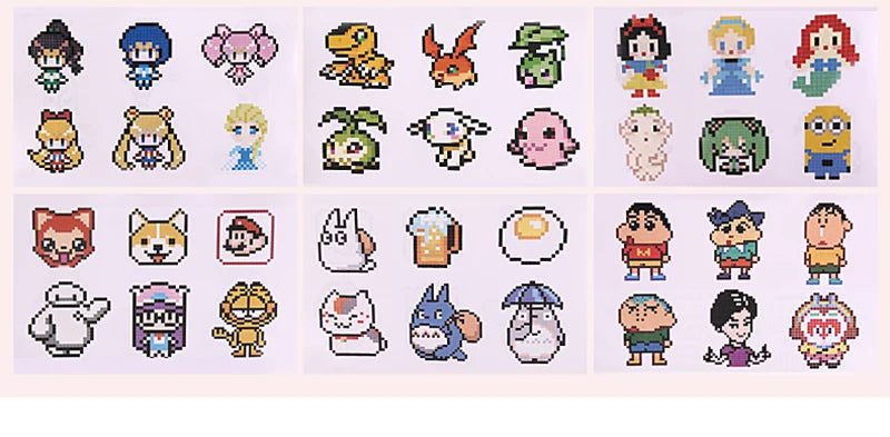 72 colors 24 colors 2.6mm Perler Fuse beads Iron beads Kit Hama beads 3D Puzzle DIY Toy Kids Creative Handmade Craft Toy Gift.