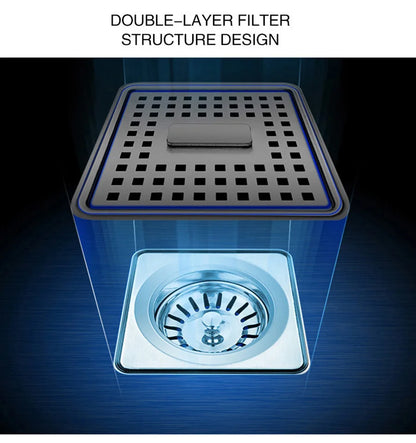 ASRAS New Nanometer Large Size Single Cup Rinser Kitchen Sink 4mm Thickness 220mm Depth With Drain Plate Knife Holder Sinks
