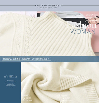 Frühling Herbst Winter Neue Rollkragenpullover Frauen Koreanische Lose Medium Lange Dicke Stricken Top Pullover Bodenbildung Pullover Ziehen