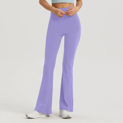 Nuls Young Series High Waist Women Yoga Pants Custom Leggings Bell-Bottoms Yoga Pants