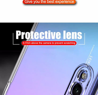 Luxury Soft Case For Huawei P20 P30 Lite Pro Protective Transparent Case Mate 20 30 Lite Honor 20 Lite pro Silicone Back Cover.