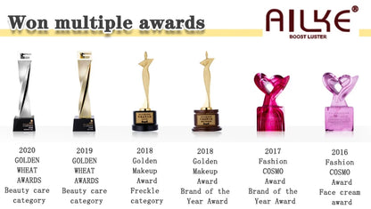 AILKE Multi Vitamin Whitening Body Lotion With Vitamins A,E,B3,B5, Increase Skin Radiance, Even Skin Tone, Moisturizer Cream.