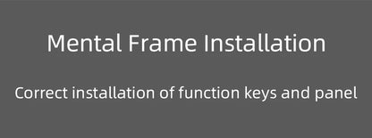 BSEED 1/2/3Gang Wand-Touch-Schalter-Funktionstaste, die Basis von Lichtschaltern, Schalterteil ohne Glasscheibe, Ein-Aus, 1/2Weg.