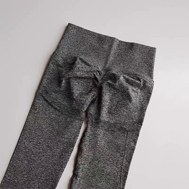 Nahtlose Damen-Leggings mit hoher Taille, schnell trocknend, elastisch, für Yoga, Fitness, Fitnessstudio, Jogginghose, Push-up-Leggings, Sportbekleidung