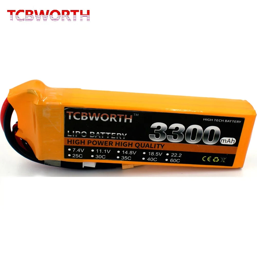 3S RC LiPo Battery 3S 11.1V 1300 1500 1800 2200 3000 3500 4200 6000mAh 25C 35C 60C For RC Airplane Drone Boat 11.1V LiPo 3S.
