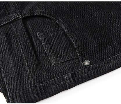 Spring Autumn New Men Pants Corduroy Fabric Comfortable Soft Casual Business Office Male Trousers Khaki Apricot Black Blue.