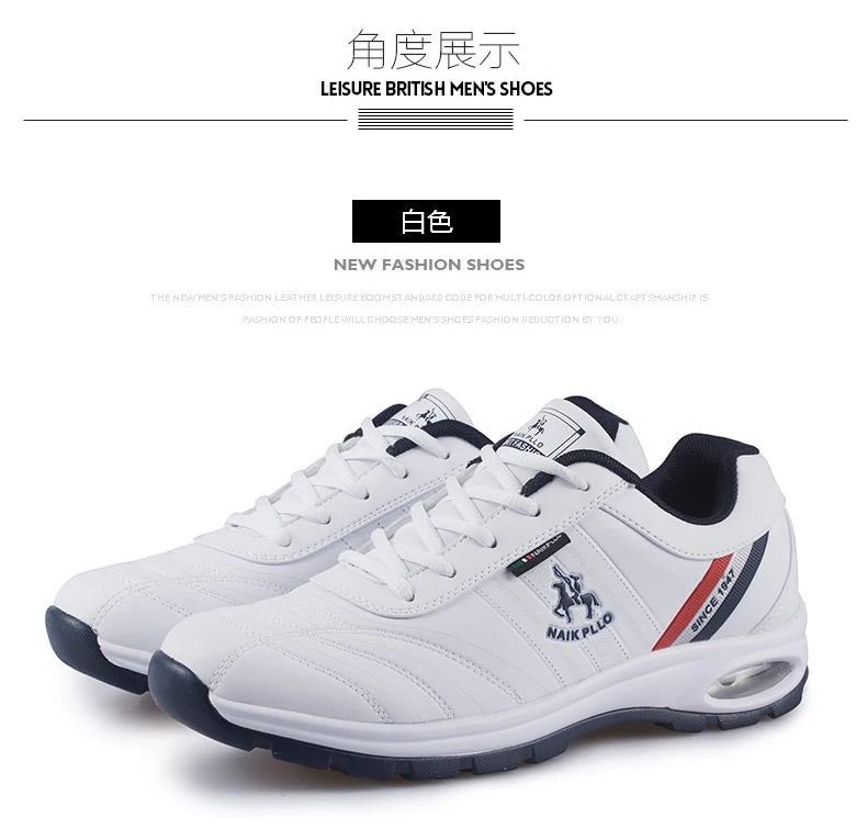 New Waterproof Golf Shoes Spikeless Men Outdoor Training Golf Sneakers for Men Spring Summer Anti Slip Sport Sneakers.
