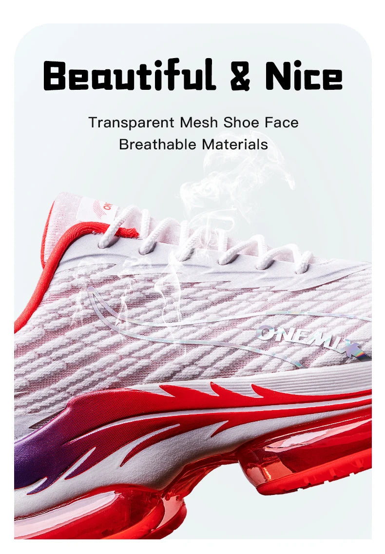 ONEMIX Fans Extra 20% off Running Shoes Air Cushion Athletic Couple Trainers Sport Jogging Shoes Outdoor Women Walking Sneakers.