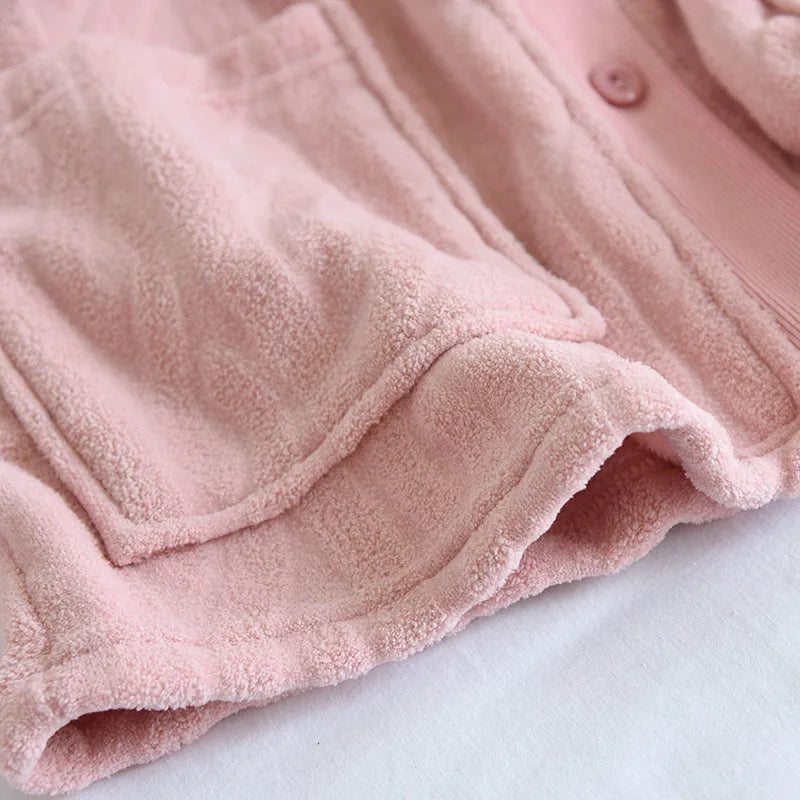 Neue herbst und winter paare pyjamas, lange-ärmeln hosen, flanell verdickung und samt hause service anzüge für männer und frauen.