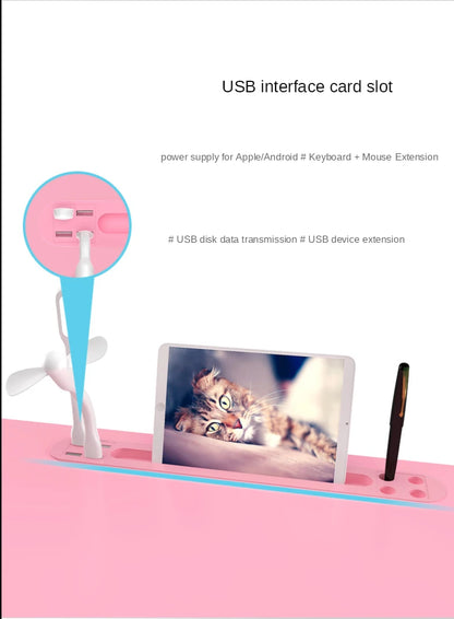 Klappbarer Laptop-Schreibtisch für Zuhause, für Bett und Sofa, Laptop-Betttablett, Tisch, Schreibtisch, tragbarer Schoßschreibtisch zum Arbeitszimmer und Lesen, Bett-Tablett-Tisch