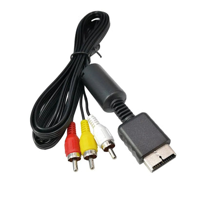 Audio Video AV Cable Game Composite 3 RCA Copper Wire PS2RGB PS2AV Multi For Sony Playstation1 2 3 PS1 PS2 PS3 Console.