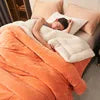 Wholesale 2 Ply Custom logo Throw Blankets Warm Thick Double Layer Flannel Sherpa Fleece Blanket for Winter.